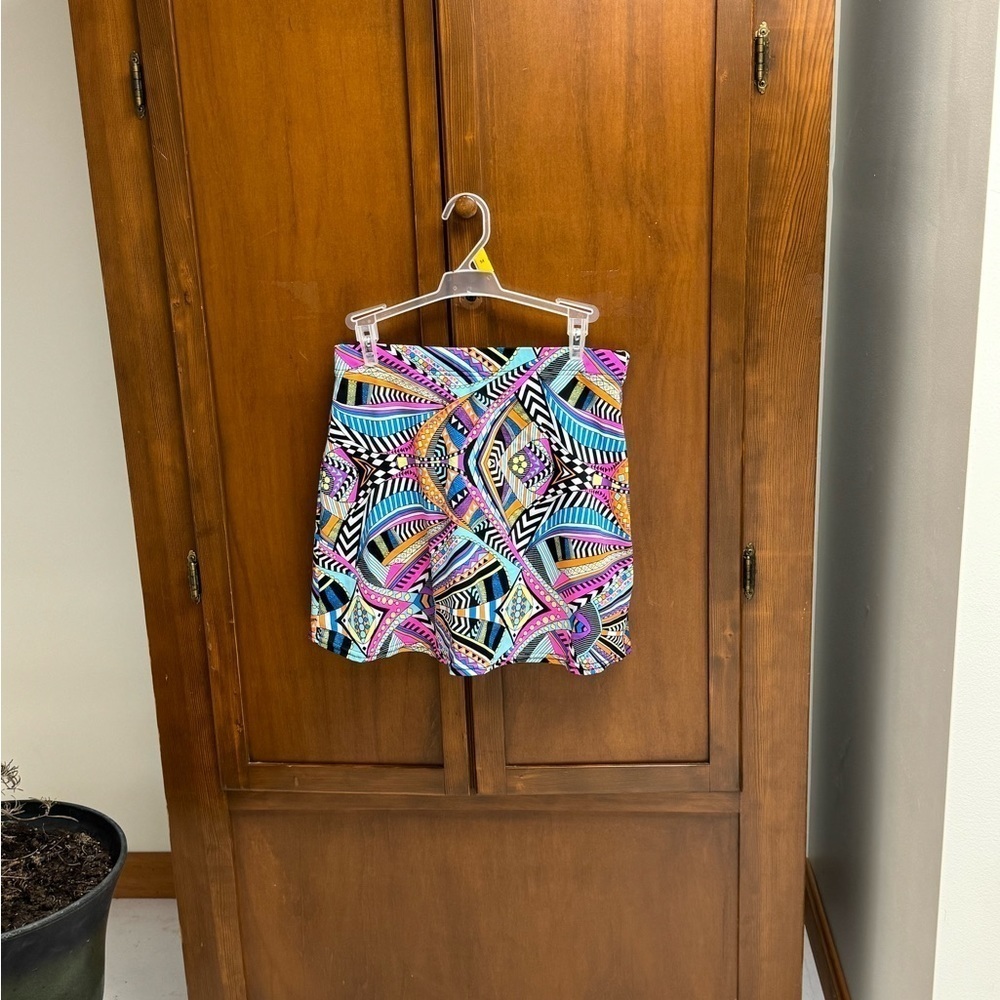 Handy Spandy skort Loud.Proud.Pretty. SM spandex L-16in #springbreak